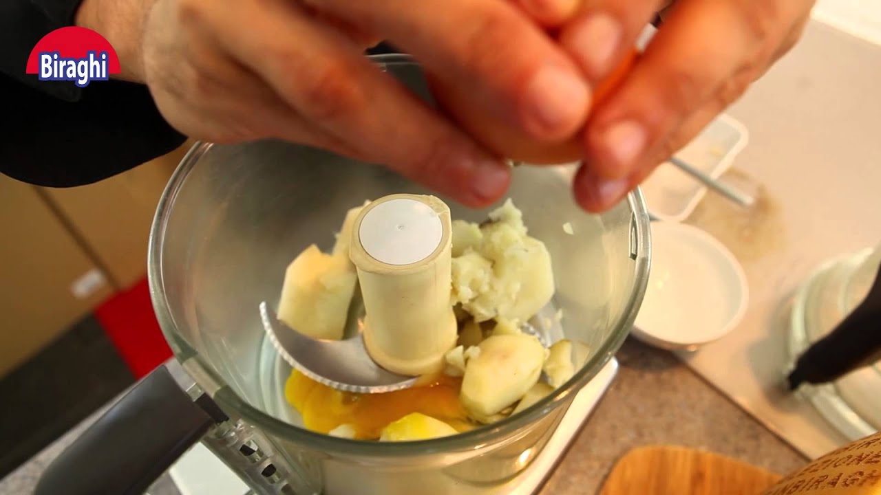 Flan di Topinambur in cestini Gran Biraghi