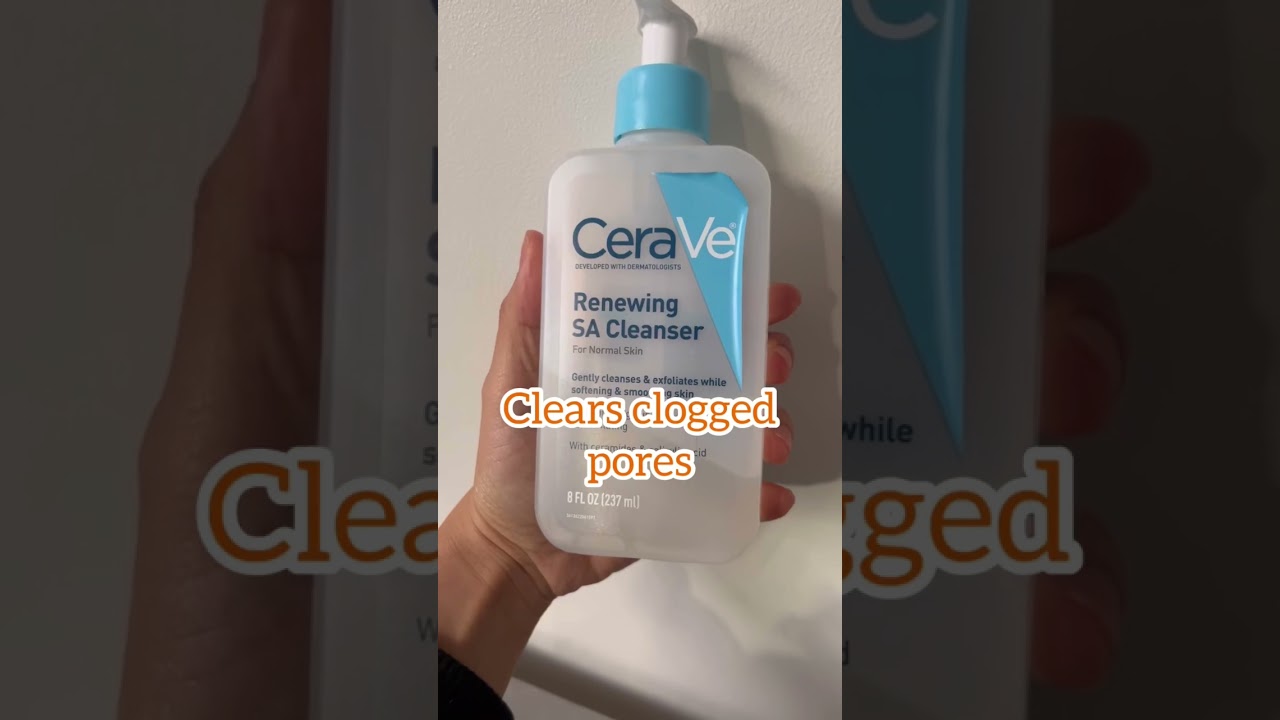 SALICYLIC ACID and why you need to use it!! 😱 Cerave SA Cleanser