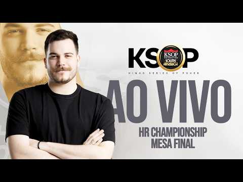 R$480.000 PARA O CAMPEÃO | HIGH ROLLER CHAMPIONSHIP - MESA FINAL | KSOP SOUTH AMERICA 2026