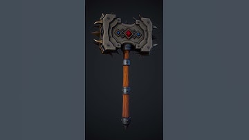 【3D Game asset】Hammer 05