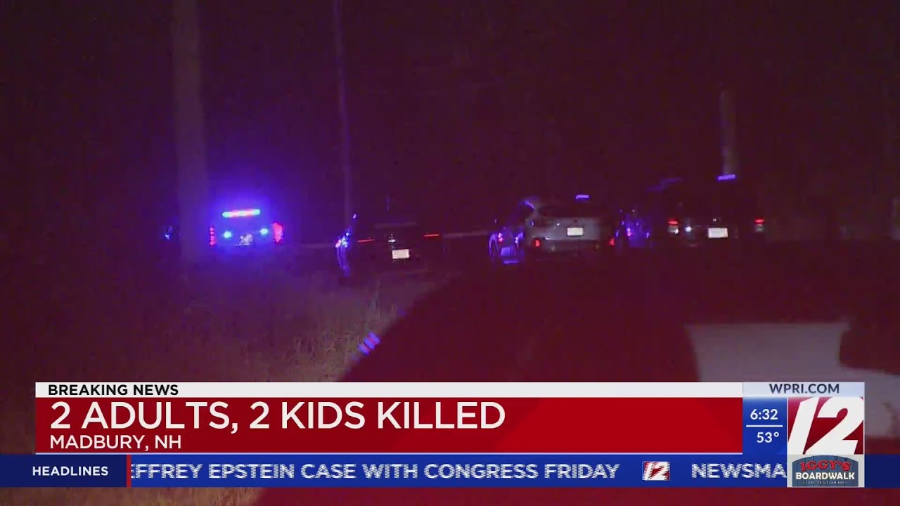 2 adults, 2 children found dead in New Hampshire home - YouTube