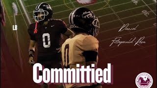 Lb Daniel Fitzgerald-Rosas Commitment Video