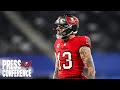 Mike Evans Breaks Down Tom Brady's 'Unbelievable' Touchdown Pass | Press Conference