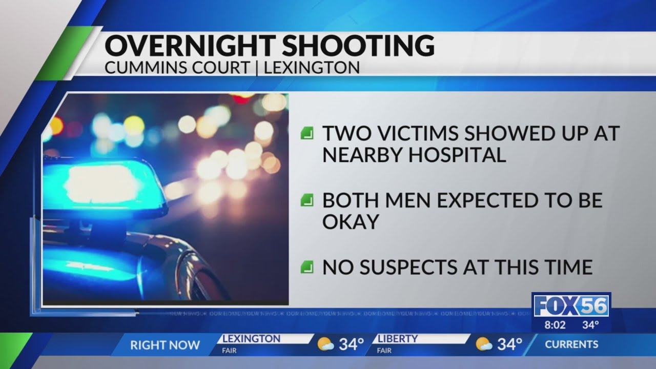 Overnight shooting leaves 2 injured in Lexington - YouTube