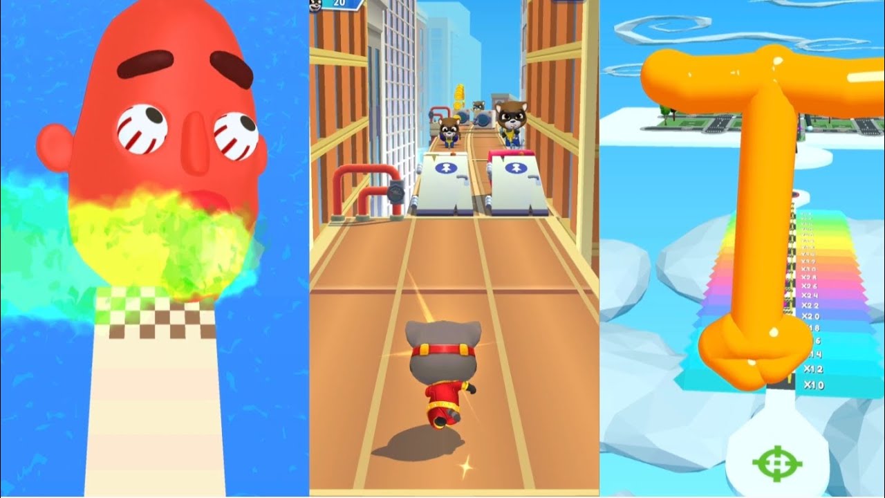 Sandwich Runner vs giant rush vs Tom [Android IOS]