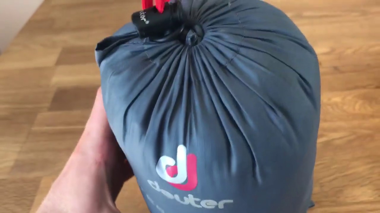 Deuter Dreamlite 500 Test Schlafsack Review Deutsch YouTube