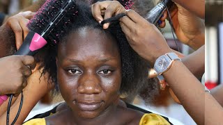 100,000,000 VIEWS ⬆️ BRIDE ⬆️😱 DARK SKIN TRANSFORMATION 😱 MAKEUP TRANSFORMATION HAIR  TRANSFORMATION