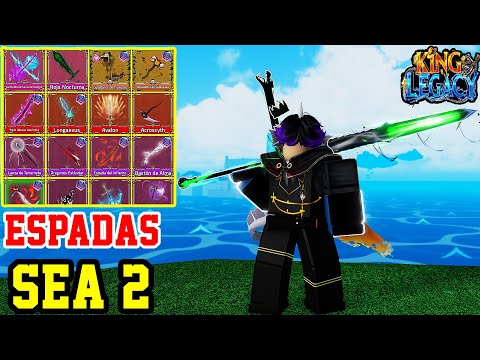 HOW TO GET ALL SEA 2 SWORDS | KING LEGACY