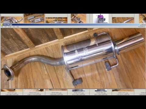 NISMO Nissan Sport exhaust muffler March Micra K11 Cube Z10 CG13DE