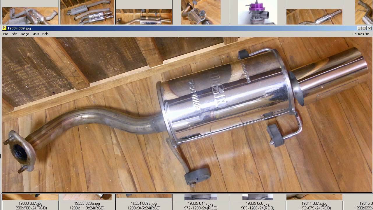 NISMO Nissan Sport exhaust muffler March Micra K11 Cube Z10 CG13DE