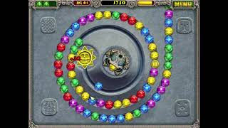 ASMR game zuma deluxe 🐸 frog shooting balls screenshot 4