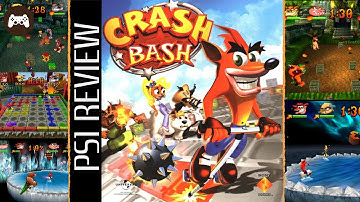 Crash Bash PS1 Review - Crash Bash Review - Crash Bash PS1