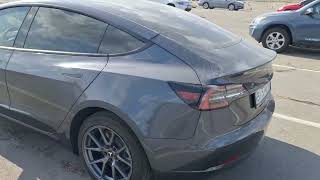 Athlete Statistics How to open Tesla Model 3 trunk from outside?