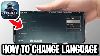 How To Change Language In Destiny Rising - Full Guide