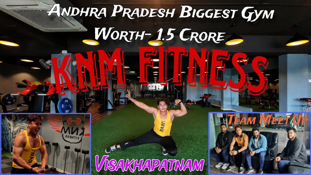 Workout In Andhra Pradesh Costliest Gym Worth 1.5 Crore 💪🏽 KNM
