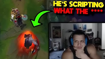 Tyler1 reacts to Riot Showing SCRIPTING Sion in their own Video