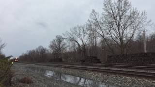 CSX SD50-2 + SD40-2 Lead Autorack