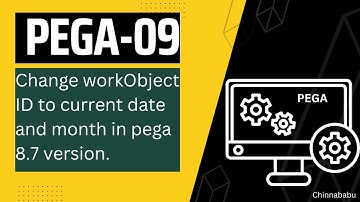 How to Change Workobject Id to current Date and month in pega 8.7 Version | Workobject Id | Case ID.
