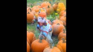 Valen's 1st Pumpkin Patch Visit 2013