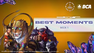 Highlights Best Moments Piala Presiden Esports 2022 - Week 1