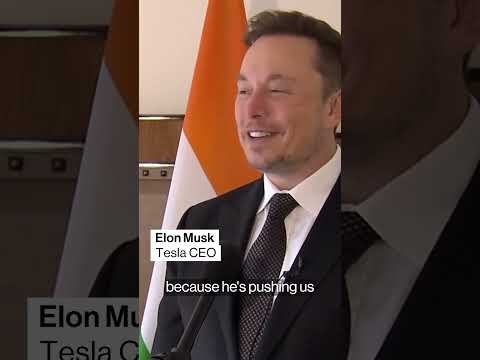 Elon musk meets india's modi in new york