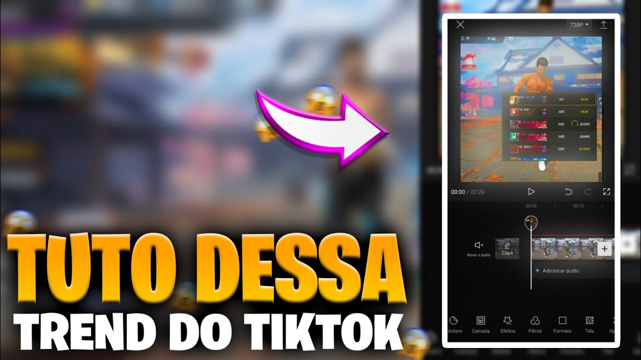 TUTORIAL DE COMO FAZER A NOVA TREND DO TIK TOK NO CAPCUT