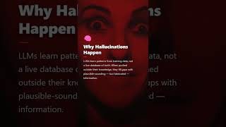 Why AI Confidently Lies To Your Face #Shorts
