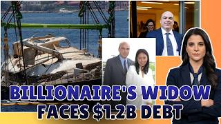 Widow of British billionaire killed in Bayesian superyacht sinking faces bankruptcy after estate