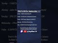 The Plan For September 1-7. #shorts #uploadschedule #videogames
