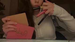 : WHY ARE YOU LATE?!! (Doing your makeup! FAST & AGGRESSIVE IN 5 min! + mouth sounds + rings)