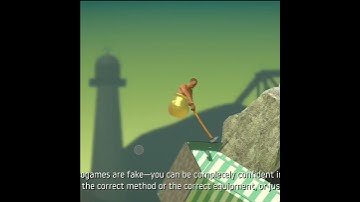 ||getting over it||#gettingoverit how to play in mobile.#shorts