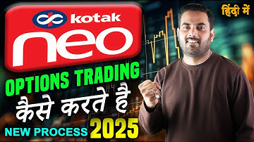 Kotak Neo Trading Demo | Kotak Neo Me Option Trading Kaise Kare | Kotak Neo Intraday Trading Live