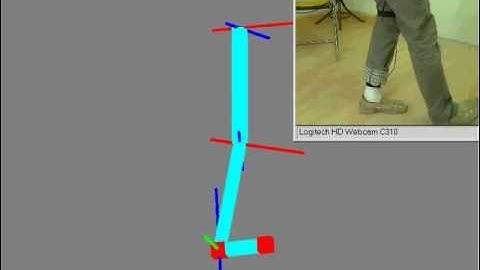 Inertial Motion Capture sensing steps