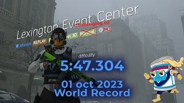 The Division - Lexington Event Center 5:47.304 (Challenging Solo Any%) (WR 01 oct 2023)