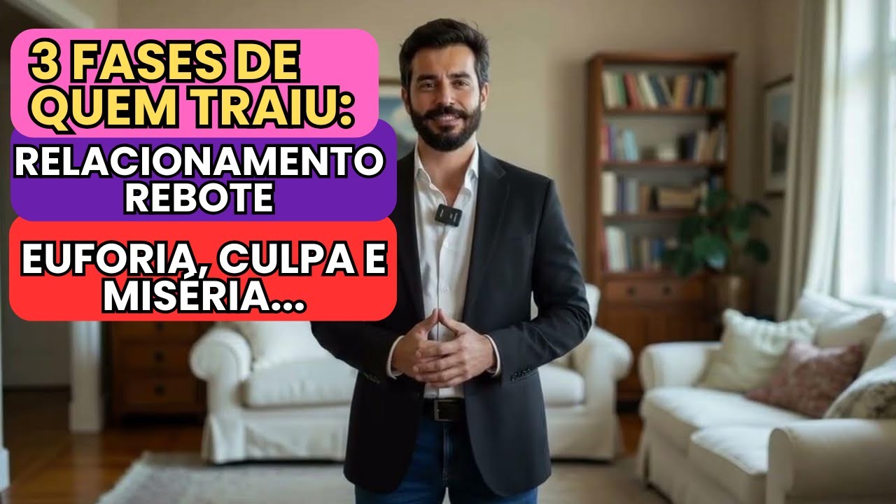 3 FASES DE QUEM TRAIU: RELACIONAMENTO REBOTE EUFORIA, CULPA E MISÉRIA