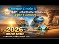 Science Grade 6 Concept 3.2 Heat and Weather Changes Lesson 4 Exercises 2026 كتاب المعاصر