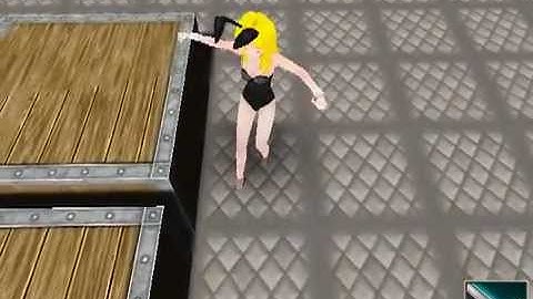 Girl Fighter Character Model Unity Mecanim Animation Test #4