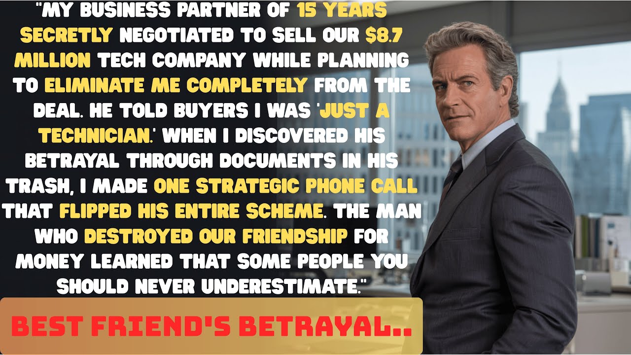 My Best Friend & Business Partner DESTROYED Our 15-Year Friendship For Money; When Karma Hit Back...