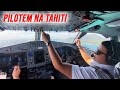 V kokpitu s piloty Air Tahiti na letu z Bora Bora do Papeete - DRUHÁ ČÁST
