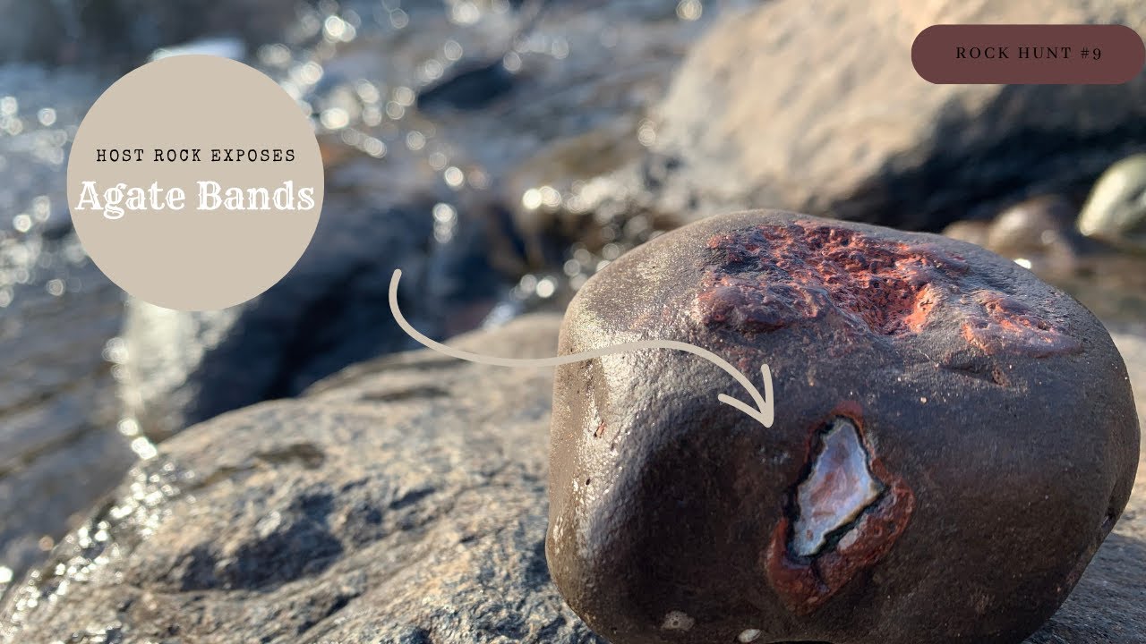 North Shore Agate Hunt - Fall Colors and Host Rock
