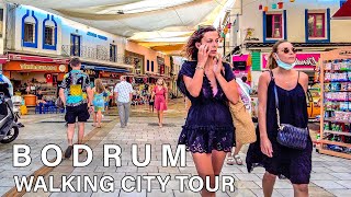 Bodrum City Walking Tour, Turkey. 4K