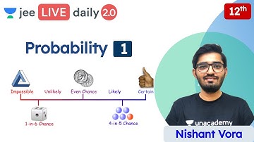 JEE 2022: Probability L1 | Class 12 | Unacademy JEE | JEE Maths | Nishant Vora