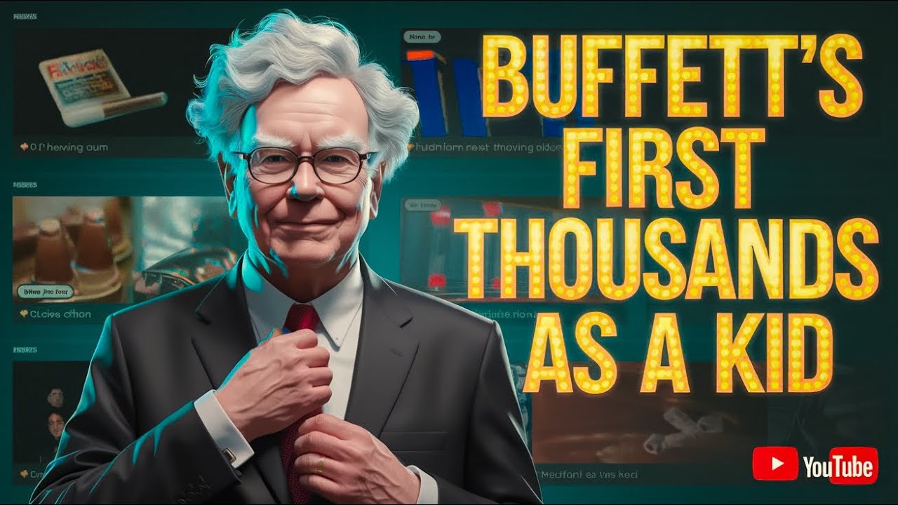 How Warren Buffett Made His First Money Ever - YouTube