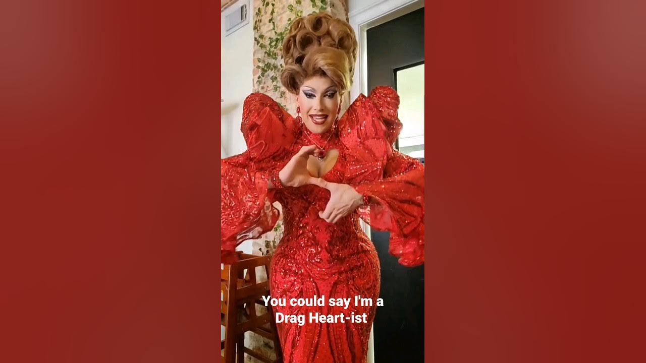 Drag Queen X Drag Heart-ist #dragqueen #dragrace #cupidchallenge - YouTube