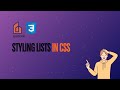 Mastering CSS Lists: Exploring List Styles and Types : chapter -09 | #quipoin #css #csstutorials