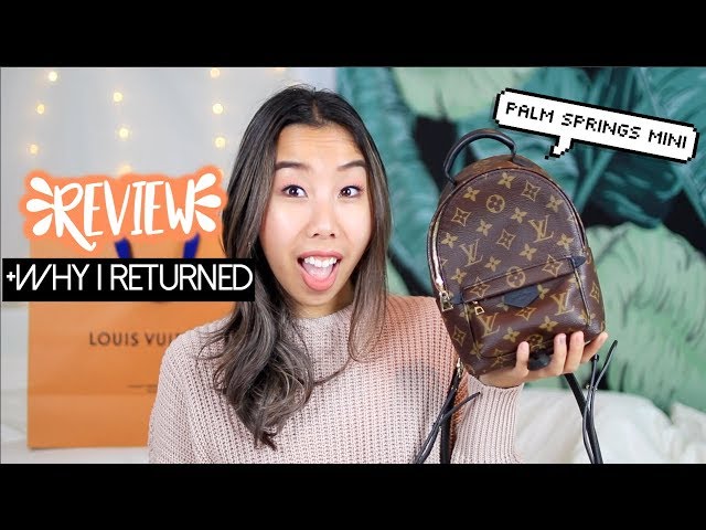 Louis Vuitton Palm Springs Mini Backpack Review +Why I  display picture 2