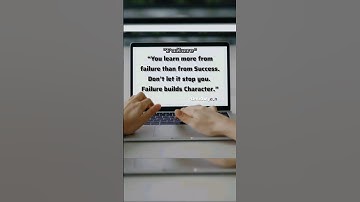 You learn more from failure than from Success. Don’t let it stop you. Failure builds Character