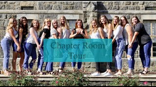 Zeta Tau Alpha Chapter Room Tour