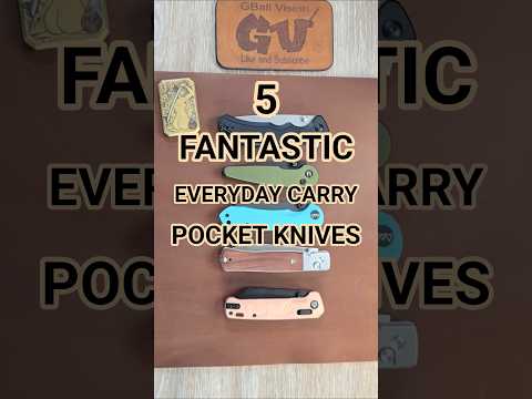 YOU Can't Miss ON These 5 Super EDC Folders! 