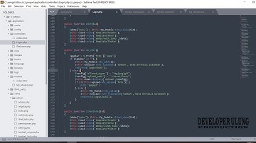 Tutorial Membuat Website Sistem Informasi Perpustakaan Codeigniter Part 8